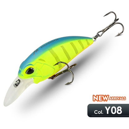 MEREDITH JERK CRANK M65 Flutuante 14g Isca Artificial Modelo Quente Isca Dura 11 Cores Wobbler Crank Qualidade Profissional Profundidade 2.0-2.5m