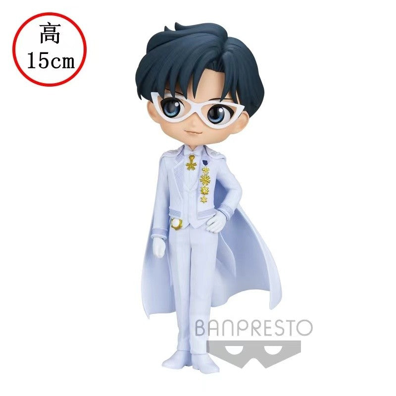 Em Estoque Original Qposket Chibiusa Sailor Moon Tsukino Usagi Kino Makoto PVC Miku Q Posket Brinquedos Fofos Anime Bonecos de Ação Presente