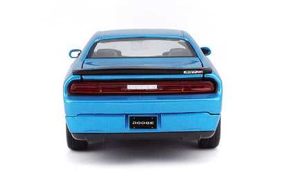 Maisto 1:24 2008 DODGE CHALLENGER SRT8 modelo de carro de liga metálica fundido, modelo estático de precisão, presente de coleção, brinquedo de maré