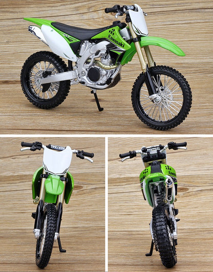 Maisto 1:12 Kawasaki Kx450f Kx 450 F Kx 450f Moto Off-road Modelo de Liga de Brinquedo Presente para Exposição