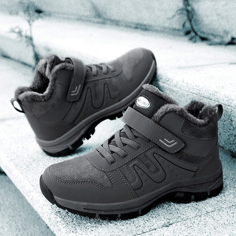 2025 Women Winter Snow Boots For Men And Women Outdoor Hiking Boots Non-Slip Warm Woman's Sneakers Size 35-45 Ankle Footwear