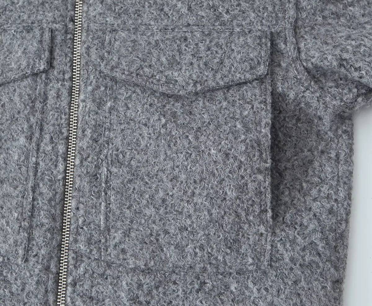 Woolen Coat Women Fashion Short Jacket Turn-down Collar Coats Warm Wool Jackets Zip Outerwear Autumn Winter Clothing Overcoat