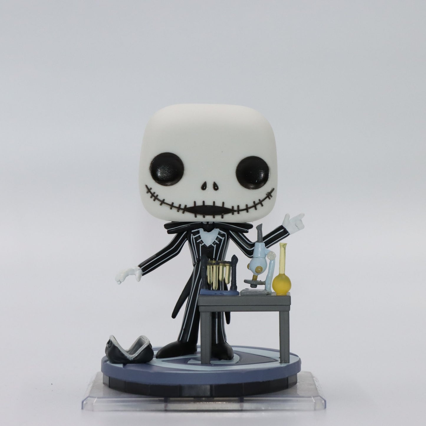 Original Funko Pop Disney Jack Skellington #1356 30th Laboratory Version Action Figure Model Toy Gift for Kids Collectible Doll