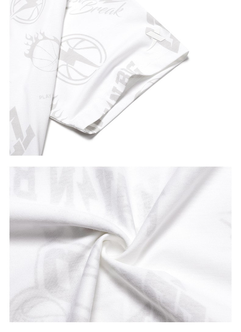 Xtep Short Sleeve Knitted Shirt For Men 2024 Summer Everyday Men's T-shirt Breathable Fashion Soft Outdoor Tops 976229010263