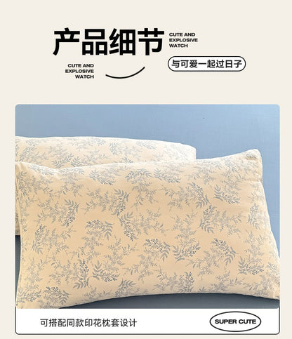 Bonenjoy Floral Style Duvet Cover Sets Single/Queen/King Soft Washed Cotton Bed Cover Sets dekbedovertrek 240x220 Bedding Sets