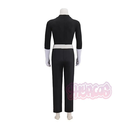 Anime Team Rocket Grunt Cosplay Costumes Anime Black Uniform Hat Halloween Cosplay Costume Full Set Women Men Carnival Party
