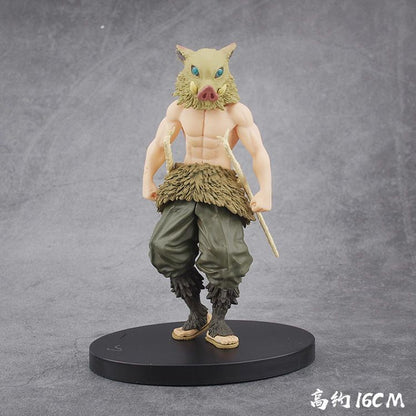 Demon Slayer Blade Nezuko Kamado Tanjiro Agatsuma Zenitsu Tomioka Giyuu Kochou Shinobu Hashibira Inosuke figure model ornament