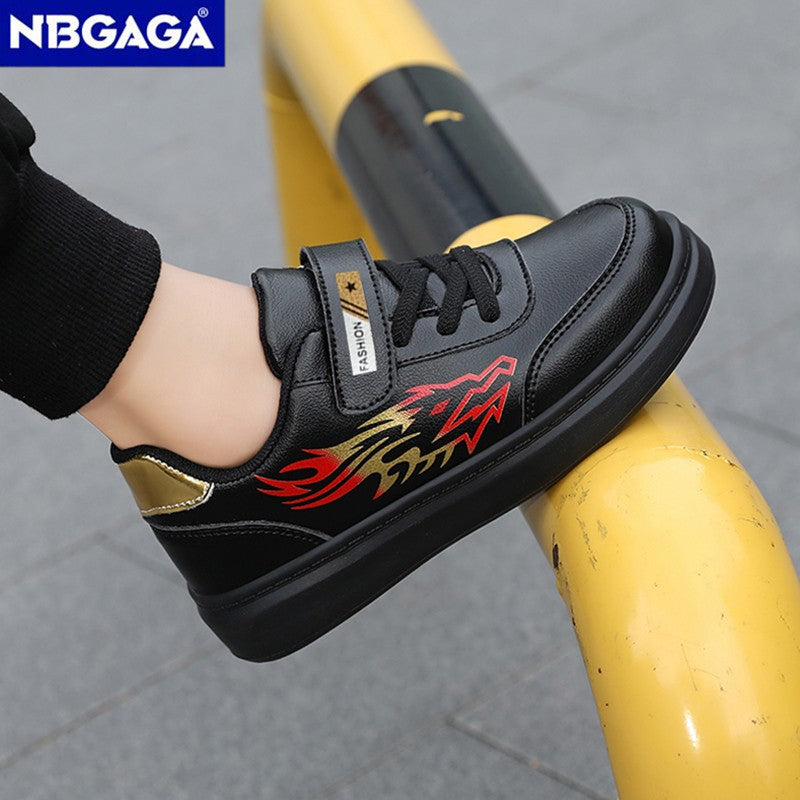 Children's Sports Shoes Boys Casual Running Sneakers Breathable Non-Slip Flat Walking Shoes Fashion Kids Athletic Footwear