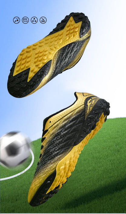 Unisex Soccer Cleats for Youth Comfortable Breathable Football Shoes for Match Training