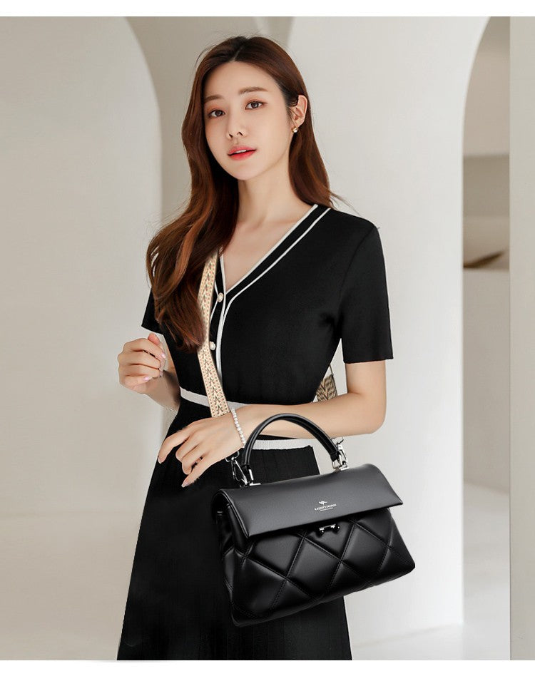 Women's Bag New Trend Korean Handbags Designer Luxury Brand Ladies Shoulder Bags Soft Leather Fashion Versatile Crossbody Bags