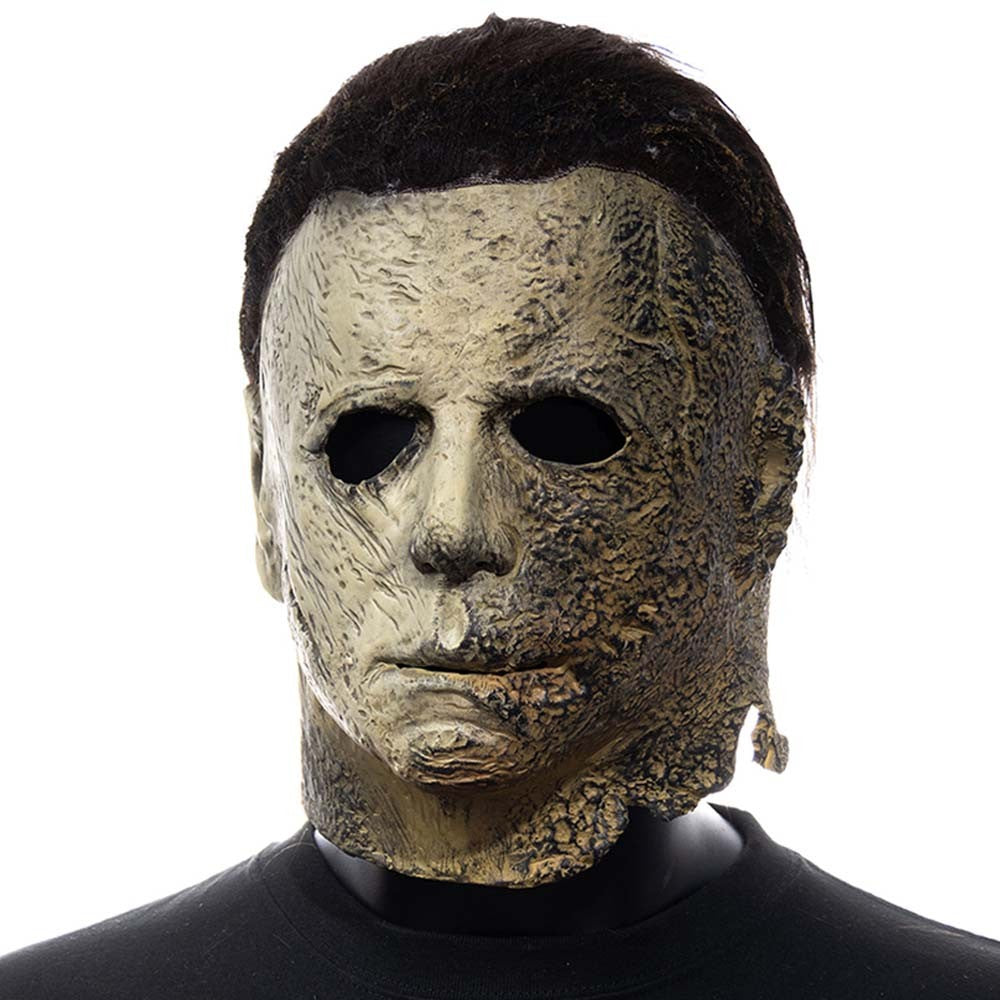 2022 Halloween Ends Michael Myers Horror Mask Cosplay Bloody Creepy Demon Killer Latex Helmet Party Carnival Costume Props