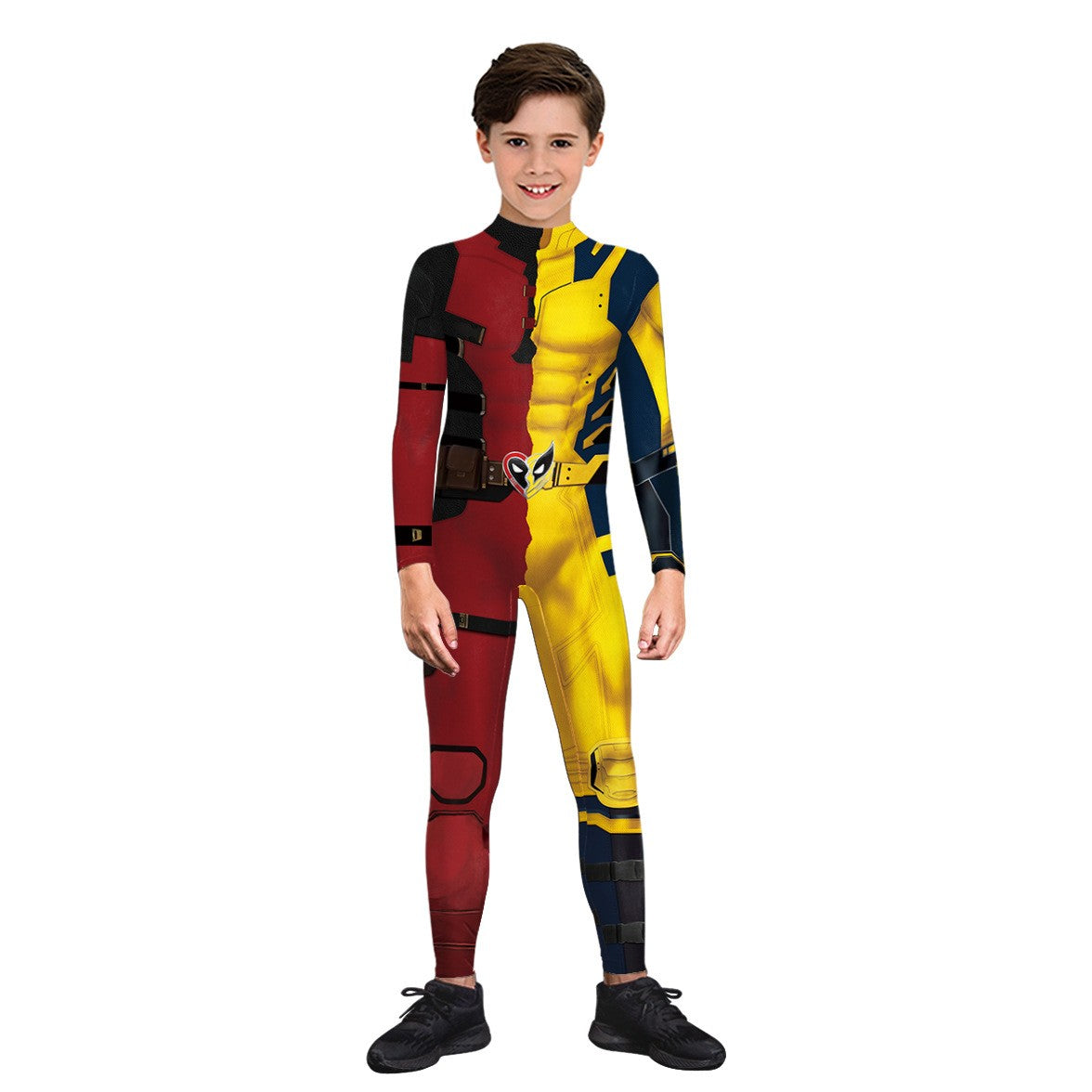 super-héros hommes film Deadpool Wolverine Cosplay Costumes Hallloween combinaison Performance fête Zentai body