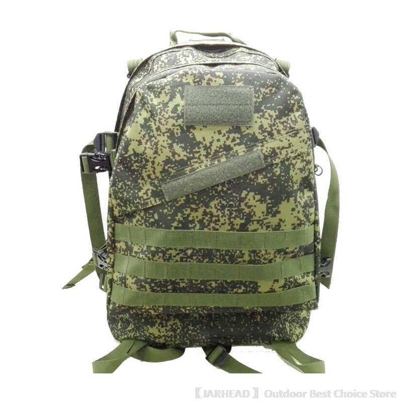 Mochila de Acampamento Esportiva ao Ar Livre Caminhada Trekking Mochila Escolar Viagem Ciclismo Caminhada Grande Capacidade Mochila Tática 3D