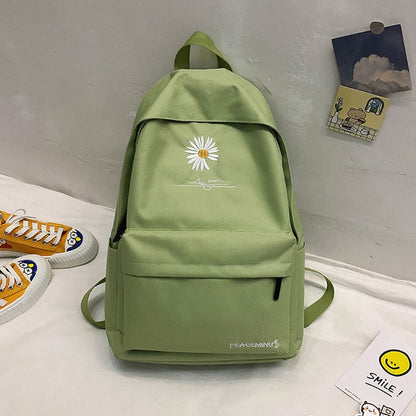Mochila Infantil Estampa Margarida Pequena Mochila Escolar Infantil Mochila de Viagem Organizador de Roupas Mini Mochilas de Lona Unissex