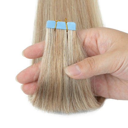 Mini Tape Human Hair Natural Tape in Hair Extentions 3x0.8cm Invisible Tape 10pcs/pack For Side Hair Shipping from the US