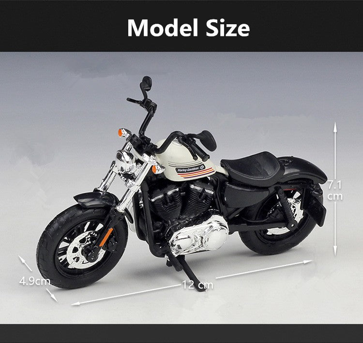 Maisto 1:18 Harley 2018 Forty-Eight Special Liga Racing Modelo de Moto de Rua Diecast Metal Modelo de Moto Esportiva Presente Infantil