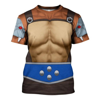 Anime Thundercats Lion-O Cosplay Costumes 3D Printed t shirts Men Women Short Sleeve Tees Oversized Streetwear Tops Man Clothing
