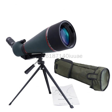25-75x100 Bird Watching Telescope, Ultra Large Aperture High-definition Variable Magnification Monocular Telescope With Tripod