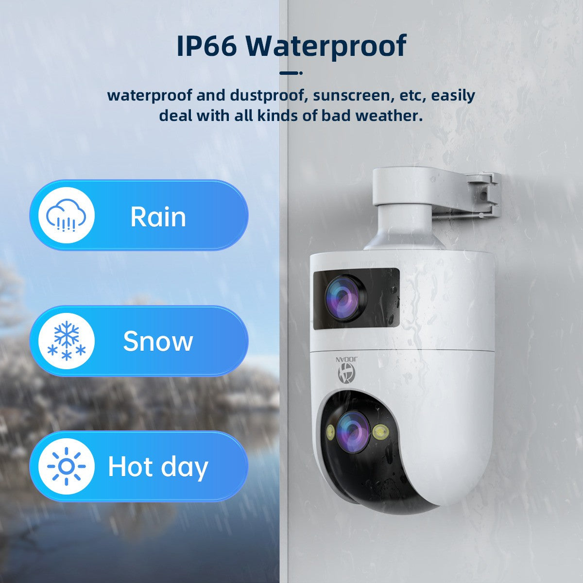 4K PTZ IP Camera Outdoor Waterproof Dual Lens 5G WiFi Security Camera Auto Tracking Video Surveillance Camera Baby Monitor