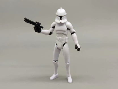 Star Wars Filme Darth Vader Dark Trooper 10cm Anime Action Figure Coleção Mini Boneca Brinquedos Modelo Para Presente Infantil