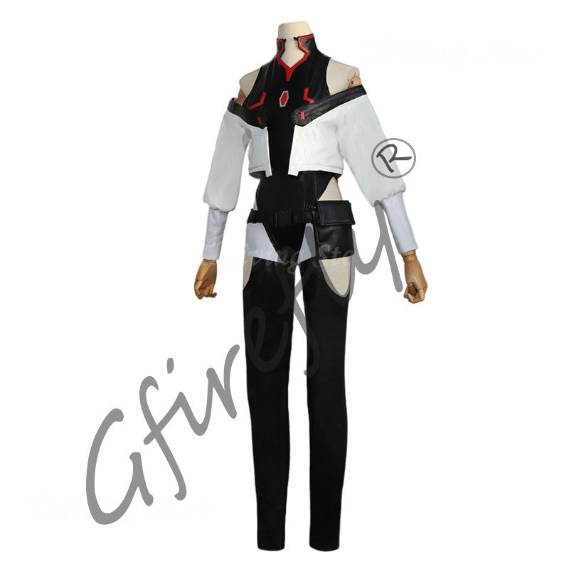 Lucy Cyberpunk Cosplay Anime Cyberpunk: Edgerunners Lucy Cosplay Costume Sexy Role Play Lucy Uniform Wig Halloween Party Suits