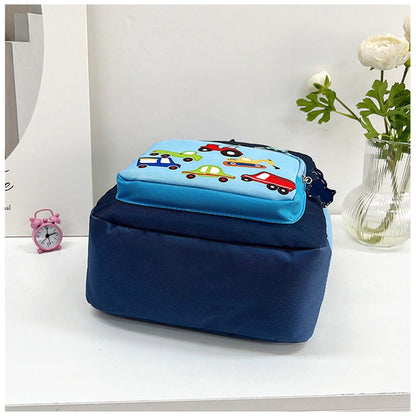 MILANCEL Nova Bolsa Infantil para Meninos Desenho Animado Crianças Fofo Jardim de Infância Mochila Carro Meninas 2 Cores Bolsa de Ombro