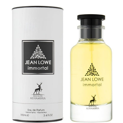 Perfume Feminino Árabe 100ML Maison Alhambra Jean Lowe Immortal Alhambra Jean Lowe Vibe Colônia Masculina Perfume de Feromônio