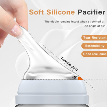 Newborn Glass Bottles 90/160ML Anti-Choke Baby Bottle Anti-flatulence Milk Feeding Bottles Infant BPA Free For 0-6Month