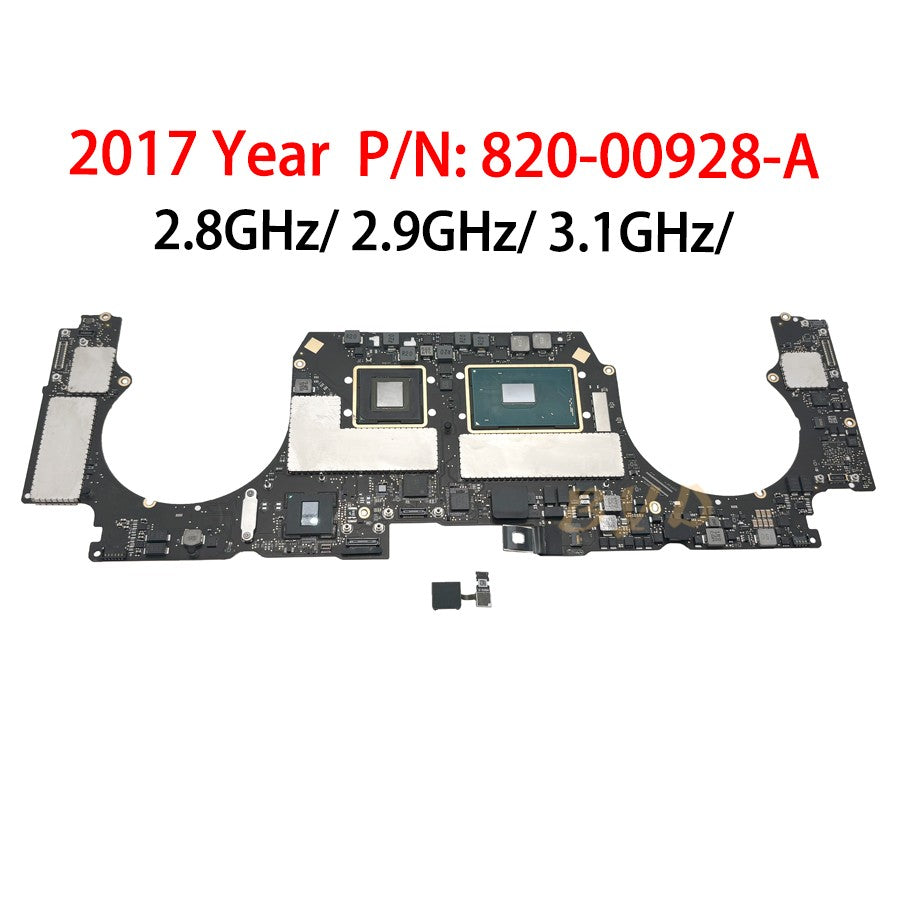 Placa Lógica Original Com Touch ID 820-00928-A Para MacBook Pro 15" A1707 Placa-mãe EMC 3072 820-00281-A EMC 3162 2016 2017