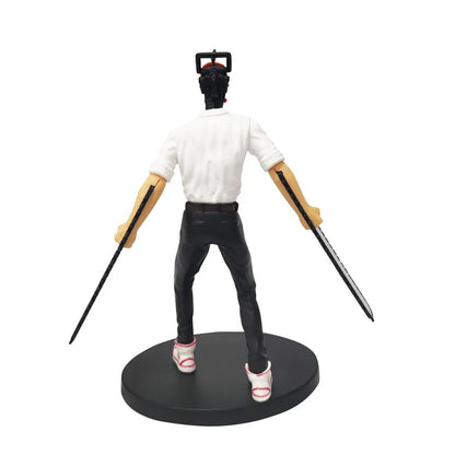 19cm Motosserra Homem Denji Anime Figura Denji/Power Action Figure 1560 Motosserra Homem Denji Estatueta Adulto Modelo Colecionável Boneca Brinquedo