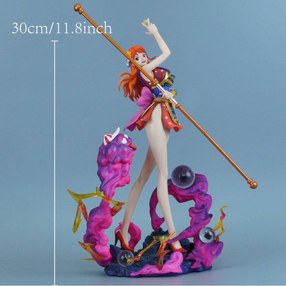 30cm 11.8 polegadas Anime Nm Bonecos de Ação Estátua de PVC Enfeite de Mesa Coleção Estátua Modelo Decoração de Quarto Brinquedos de Mesa Presente Infantil