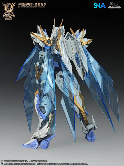 HG 1/144 SNAA SC-002 Titan Greatsword Tristan Kit de Montagem SC-009 Divine Invoker Percival The Round Table Knights Figure