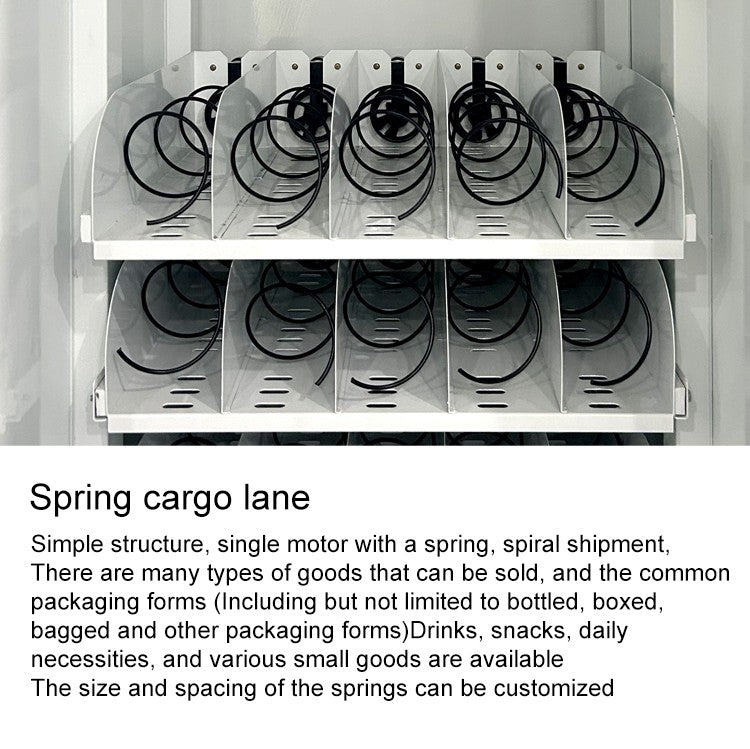 Customized Wrap Small Snack and Lash Vending Machine Features SDK Function and Credit Card Payment System