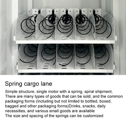 Customized Wrap Small Snack and Lash Vending Machine Features SDK Function and Credit Card Payment System