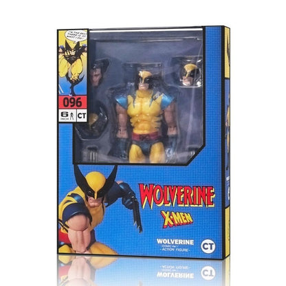 CT Toys Gambit Wolverine Figure Mafex 138 Hellverine Mafex 96 Boneco de Ação X-Men Marrom Quadrinhos SHF Modelo KO Boneco de Brinquedo