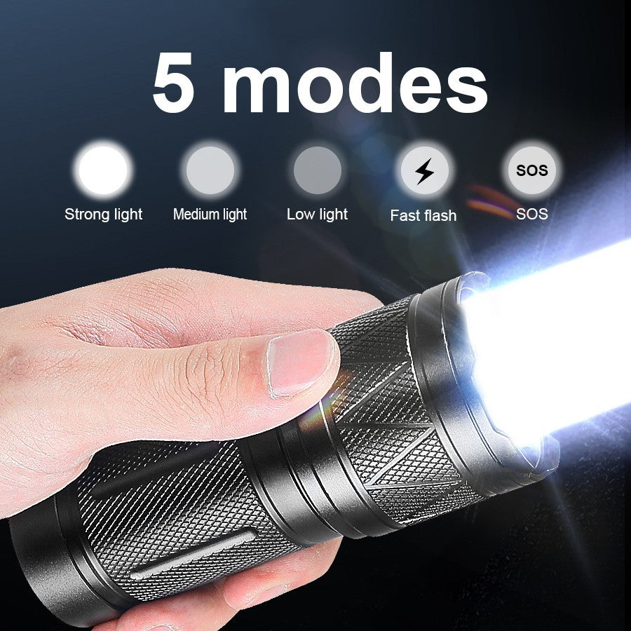 2025 New 15000mAh White Laser Flashlights 990000LM Ultra Powerful Flashlight Zoom USB Rechargeable Lantern Outdoor Camping Torch