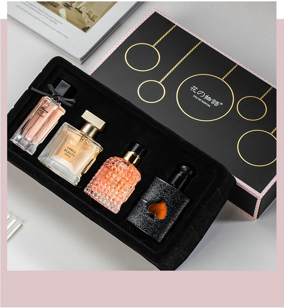 Original Women Perfume 105ml Gift Box Four Piece Set Fresh Lasting Fragrance Eau De Parfum Plant Floral Scent Fresh ???? ???????