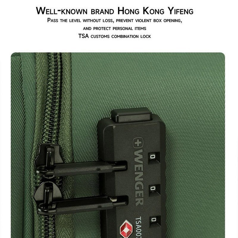 Mala de Viagem Feminina Leve Oxford Canvas 28 Polegadas Ultra-Leve Macia