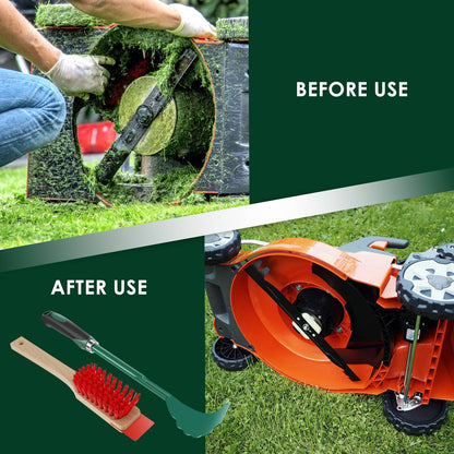 Lawn Mower Cleaning Tools Deck Scraper Garden Lawn Mower Blade Cleaner