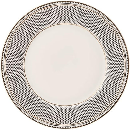 Aparelho de Jantar Globe de 24 Peças para 6 Pessoas, Conjunto de Louça de Cozinha para Salada, Sopa, Massa, Macarrão e Mais, Louça de Porcelana Moderna e Chique