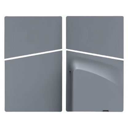 ABS Hard Case Face Plate Console Cover Anti-Scratch Faceplate Case Cover Protective Shell Case for PS5 Slim Disc Edition Console