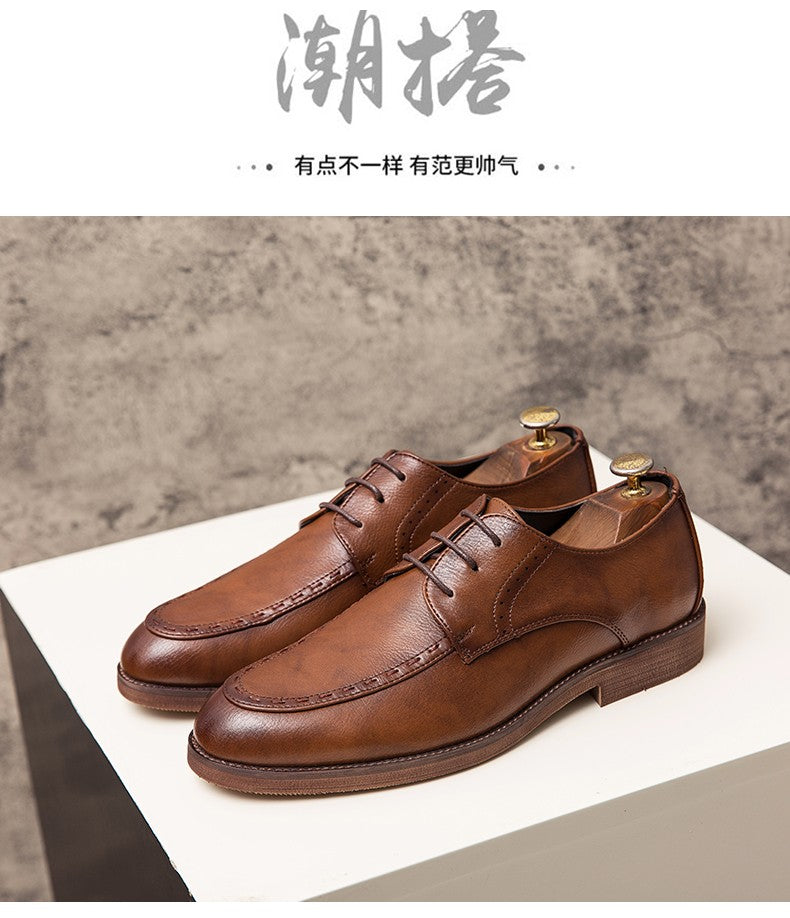 Classic Casual Business Leather Shoes Men Social Wedding Party Leather Shoes For Men Dress Oxfords Formal Leather Shoes Men