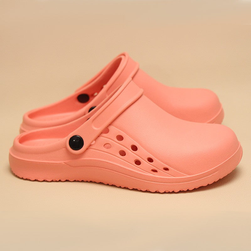 High Quality Scrub Shoes Non-slip Dentist Nursing Clogs Healthcare Service Work Slippers Soft Operating Room Protective Clogs