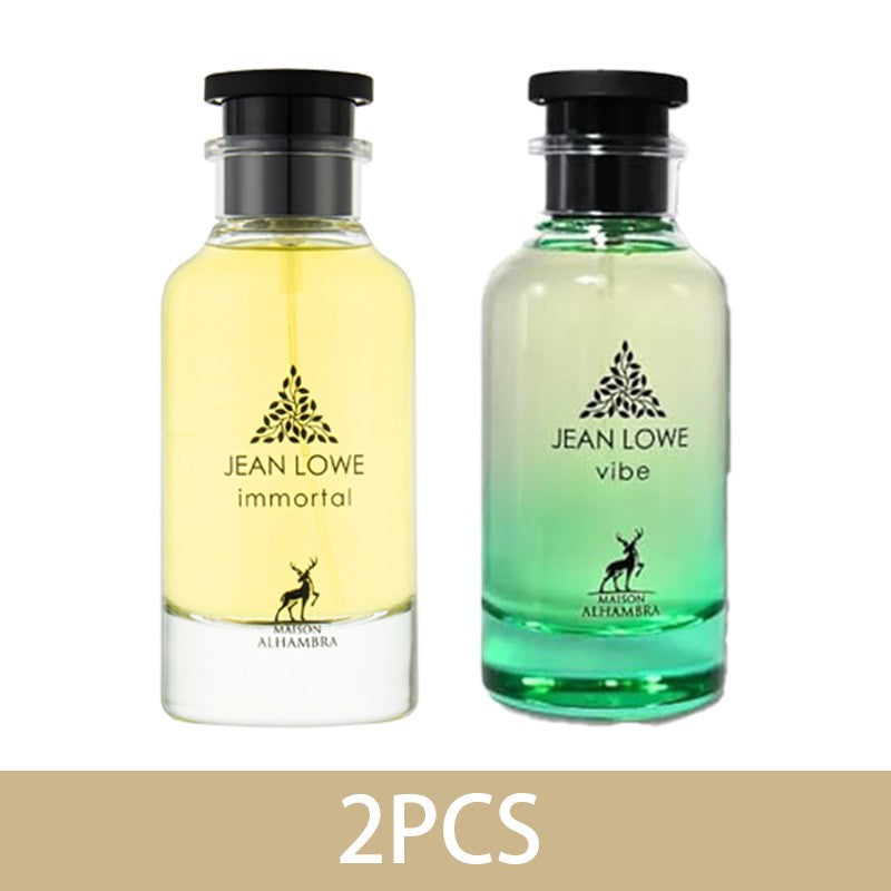Perfume Feminino Árabe 100ML Maison Alhambra Jean Lowe Immortal Alhambra Jean Lowe Vibe Colônia Masculina Perfume de Feromônio