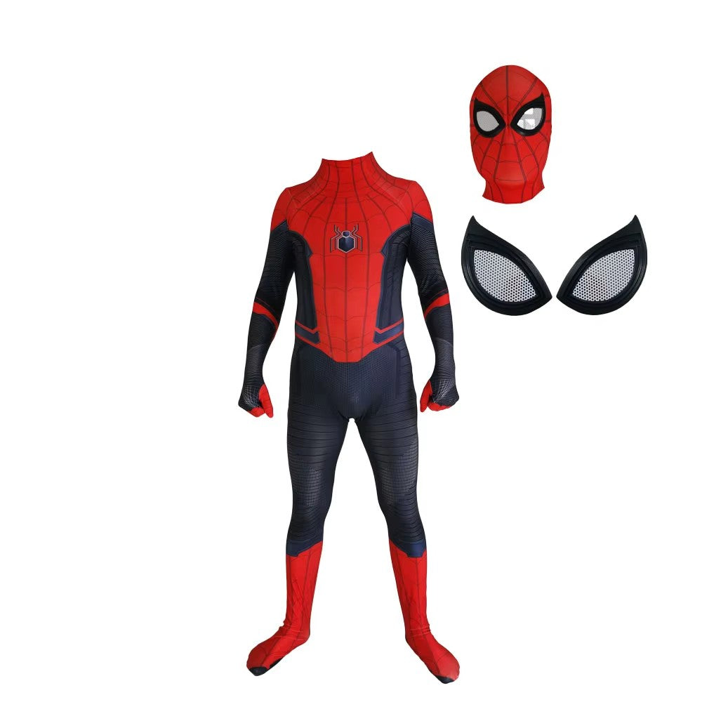 Halloween Zentai Far From Home Spider Cosplay Costume Adults Man SuperHero Bodysuit Men Party Jumpsuit