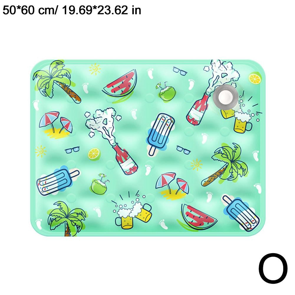 Tapete Gelado para Animais de Estimação Tapete de Gelo de Verão Pó de Cristal de Gelo Seco Injeção de Água Tapete Fresco para Cães e Gatos Suprimentos de Verão para Animais de Estimação