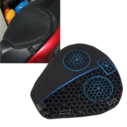 Assento de Almofada de Motocicleta Universal Inflável 3D Almofada de Absorção de Choque a Ar Almofada de Sela Modificada Acessórios para Motocicleta