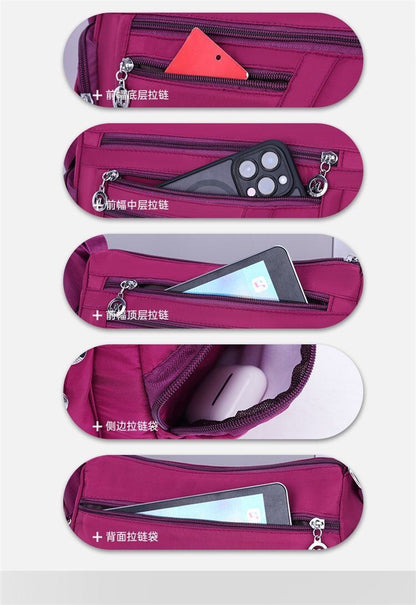 Women Nylon Waterproof Bag Messenger Bags For Lady Crossbody Large Capacity Travel Shoulder Bag Casual Handbags High Quality