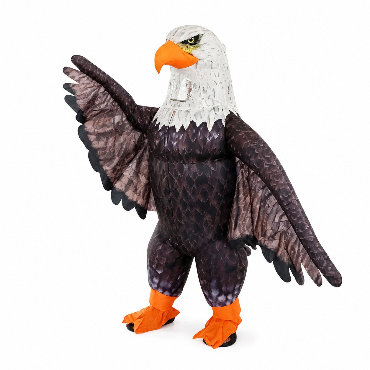 Inflatable Bald Eagle Costume for Adults, Funny Blow Up Eagle Costume, Adult Halloween Costume for Party Cosplay Festivals