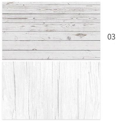 Marble Photography Backdrops 57*87CM 2 Sided Wood Grain Photo Background Wallpaper Studio Waterproof Products Photographic Props